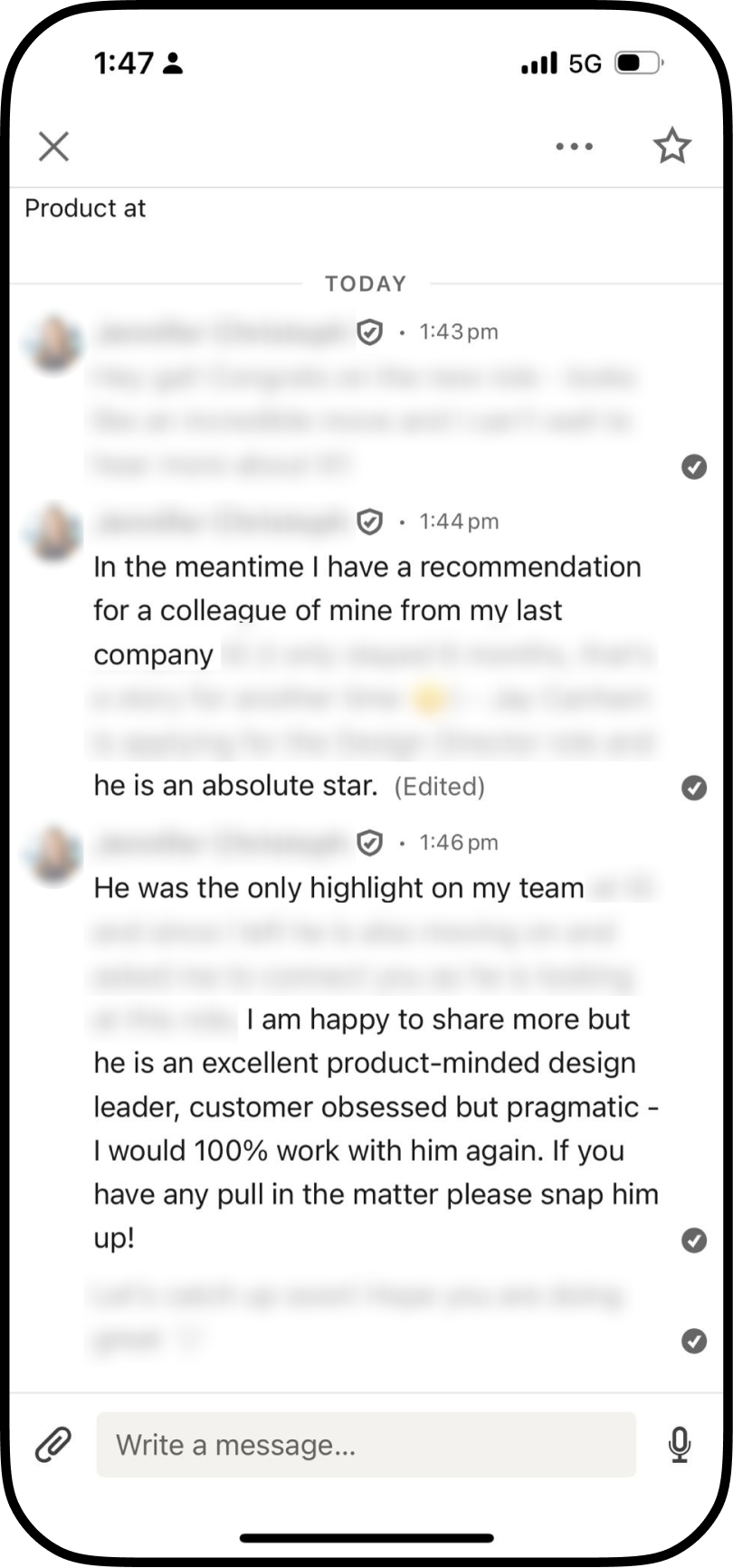 Testimonial